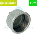 Tapón HI Acero Galvanizado 1 1/2"