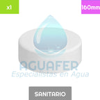 Tapagorro PVC Sanitario Blanco 160 mm Aguafer