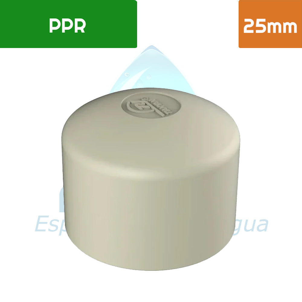 Tapa PPR 25 mm Aguafer