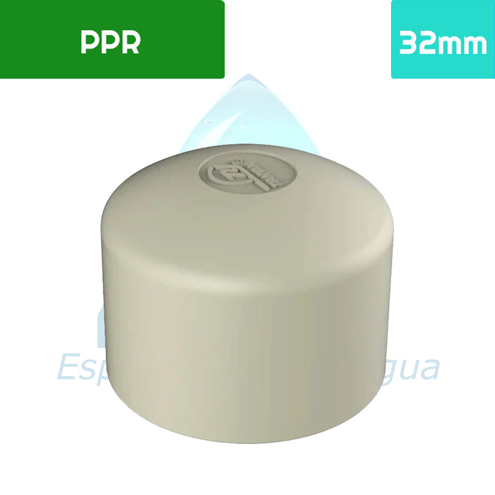 Tapa PPR 32 mm Aguafer
