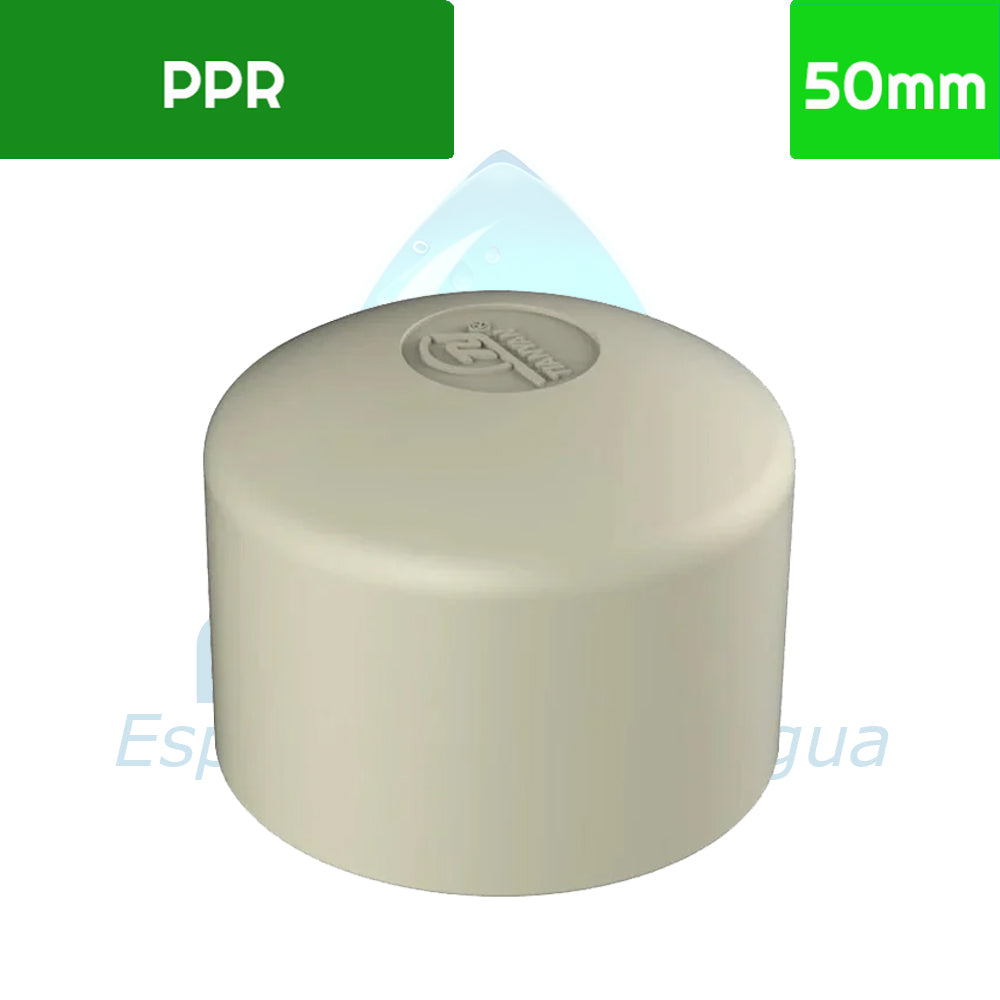 Tapa PPR 50 mm Aguafer