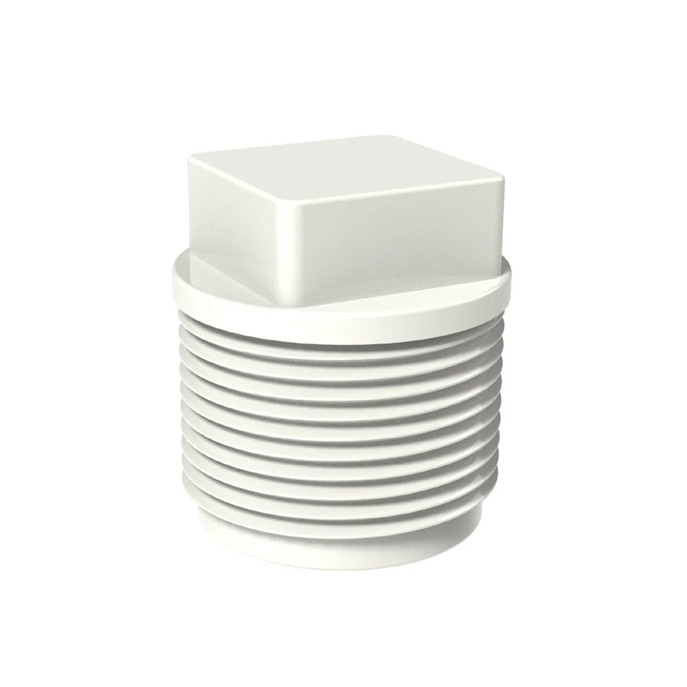 Tapa tornillo HE PVC Hidráulico 2" Aguafer
