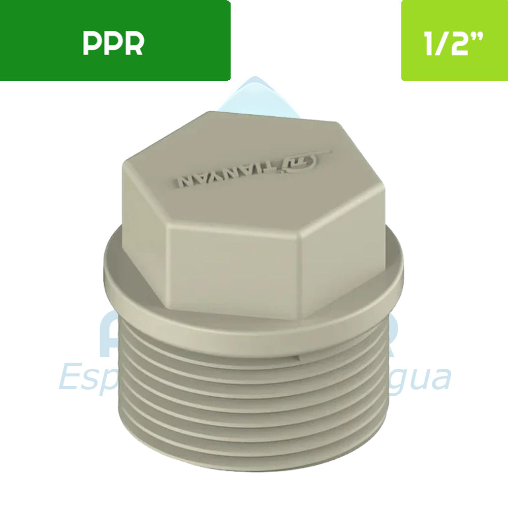 Tapon PPR HE 1/2"