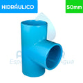 TEE PVC Hidráulico 50 mm Aguafer