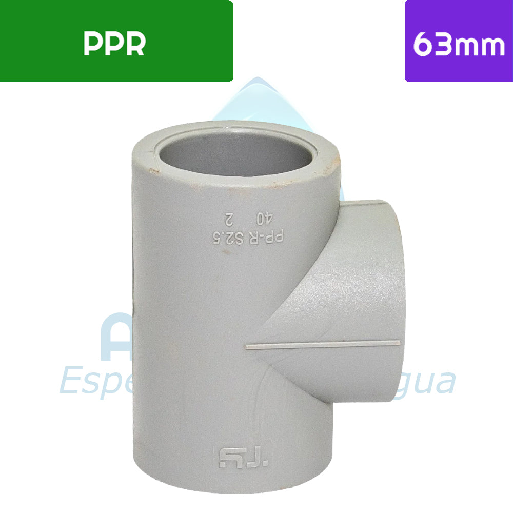 TEE PPR 63 mm