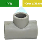 TEE Reducción PPR 40 mm x 32 mm