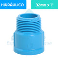 Terminal HE PVC Hidráulico 32 mm x 1"