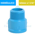 Terminal HE PVC Hidráulico 40 mm x 1 1/4"