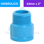Terminal HE PVC Hidráulico 63 mm x 2"