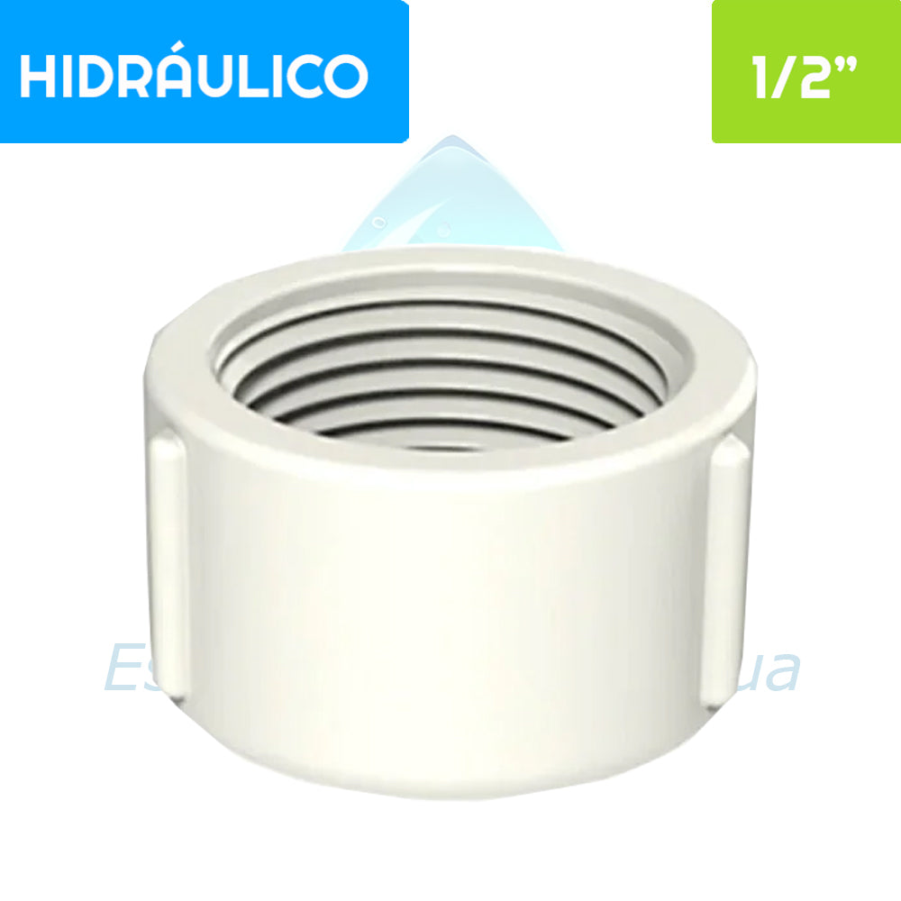 Tapagorro HI PVC Hidráulico 1/2" Aguafer
