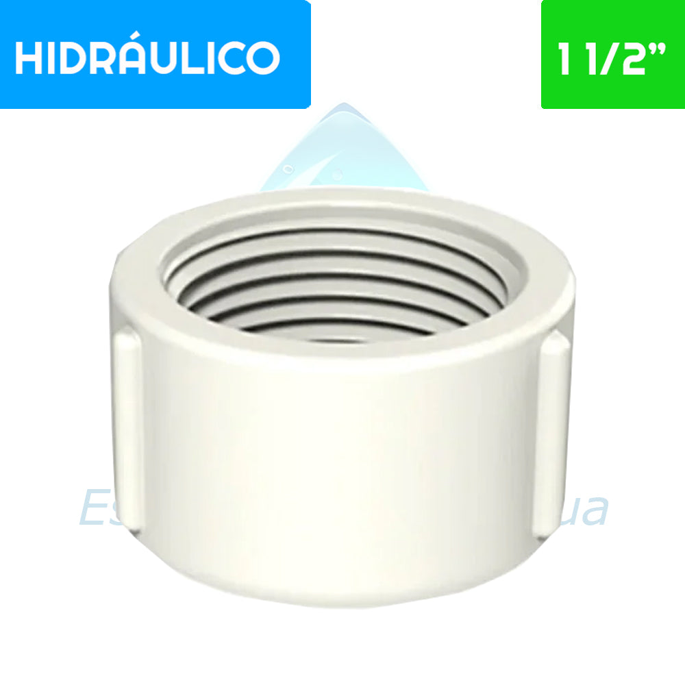 Tapagorro HI PVC Hidráulico 1 1/2" Aguafer