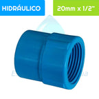 Terminal HI PVC Hidráulico 20 mm x 1/2"