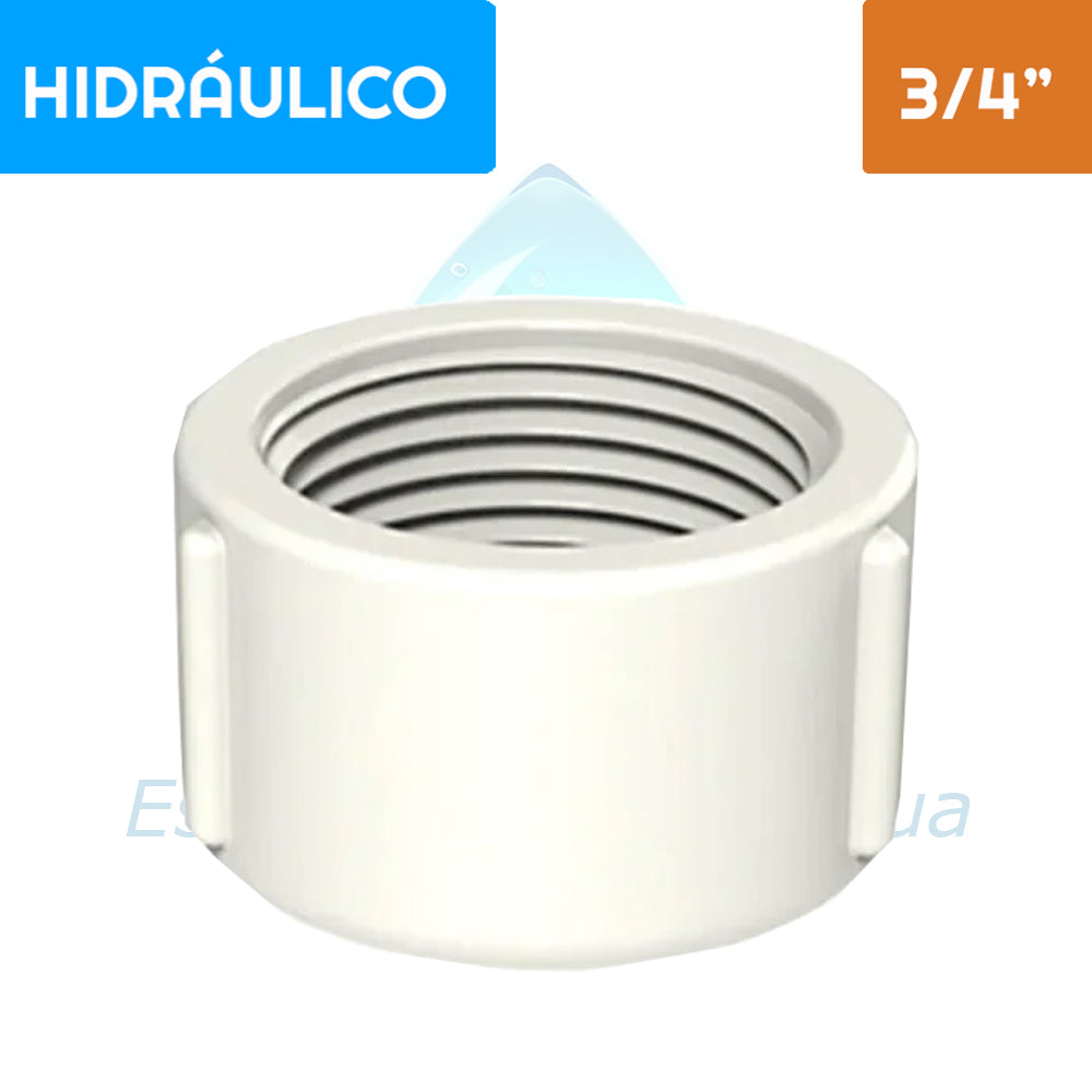 Tapagorro HI PVC Hidráulico 3/4" Aguafer