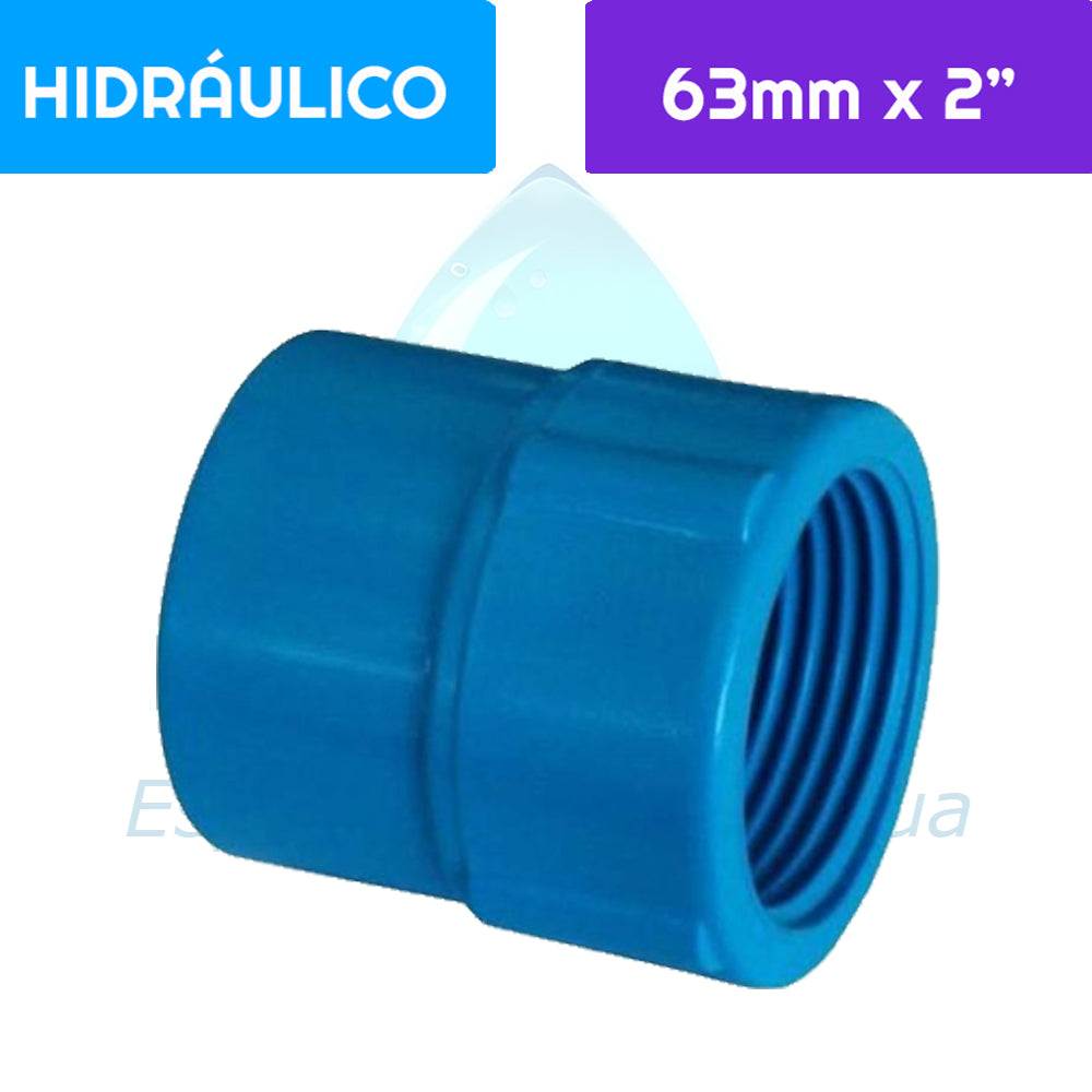 Terminal HI PVC Hidráulico 63 mm x 2"