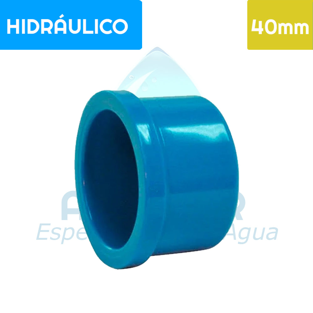 Tapagorro Pegar PVC Hidráulico 40 mm Aguafer