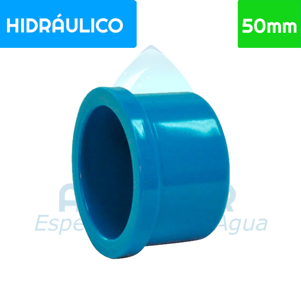 Tapagorro Pegar PVC Hidráulico 50 mm Aguafer