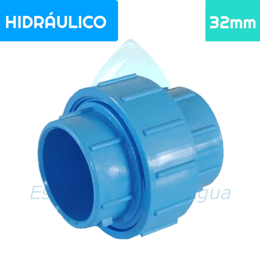 Unión Americana PVC Hidráulico 32 mm Aguafer