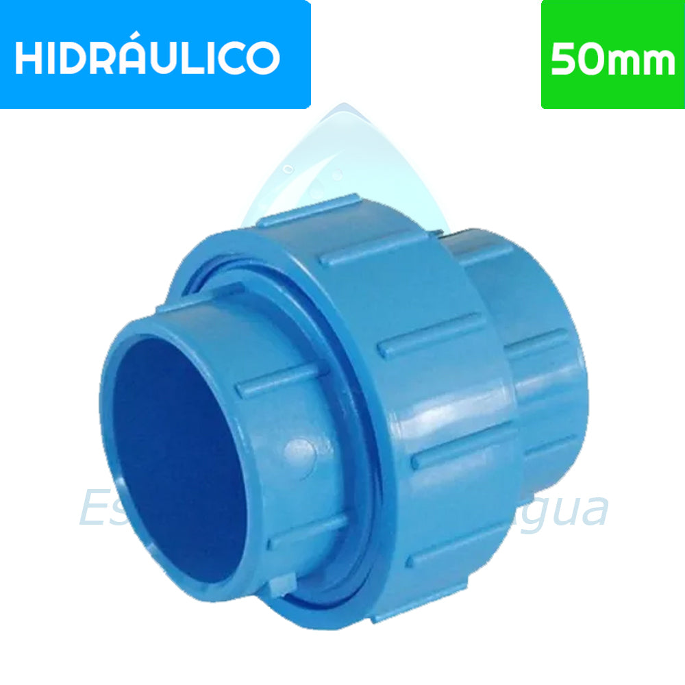 Unión Americana PVC Hidráulico 50 mm Aguafer