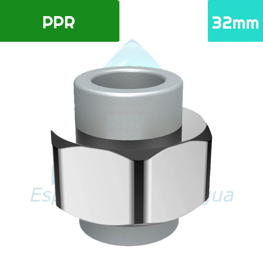 Unión Americana PPR 32 mm Rosca Metálica