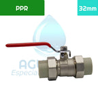 Llave de Bola PPR Latón 32 mm con Unión Americana