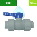 Llave de Bola PPR 20 mm Doble Union Americana