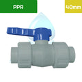 Llave de Bola PPR 40 mm Doble Union Americana