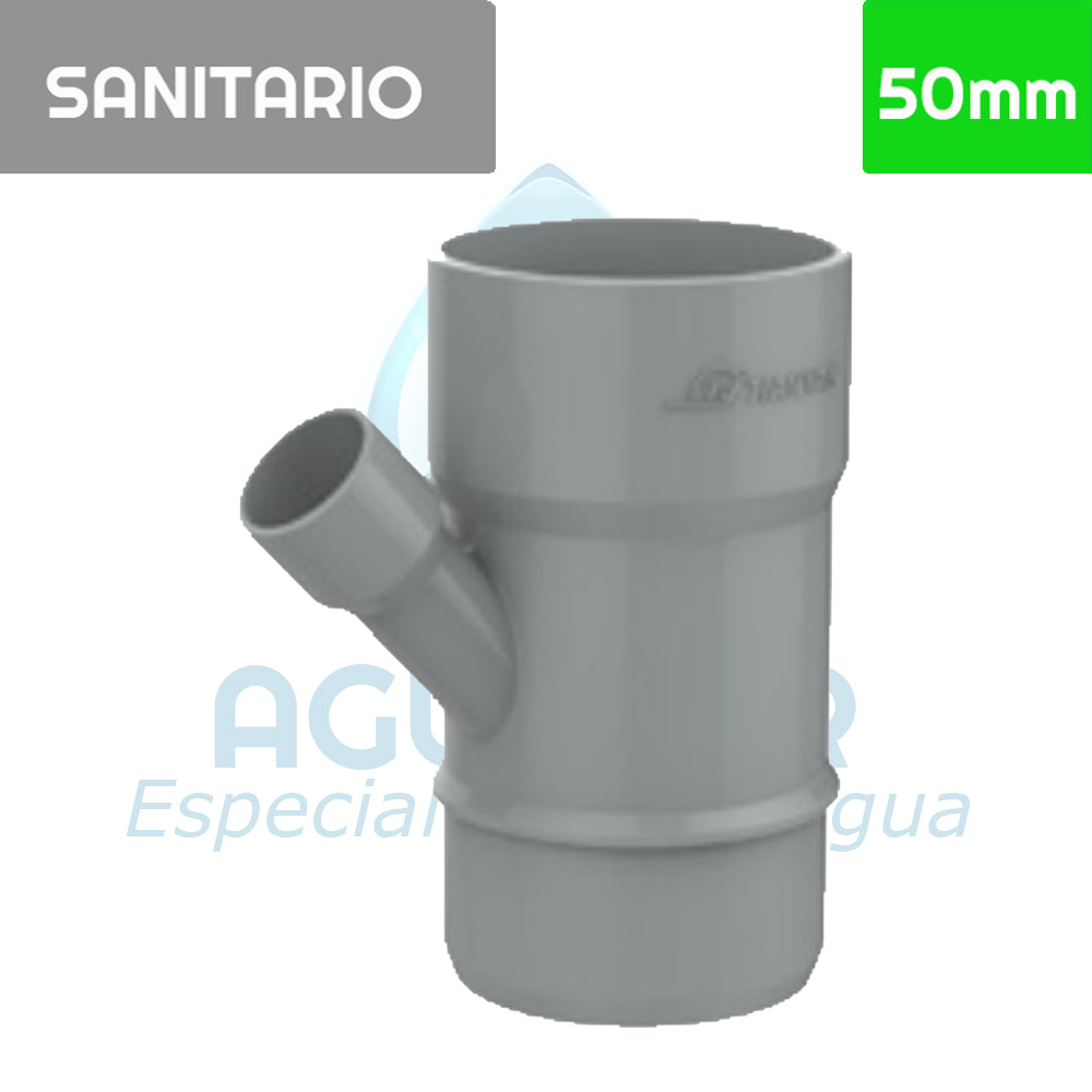VEE Pvc Sanitario 50 mm x 50 mm Aguafer