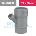 VEE Pvc Sanitario 75 mm x 50 mm Aguafer